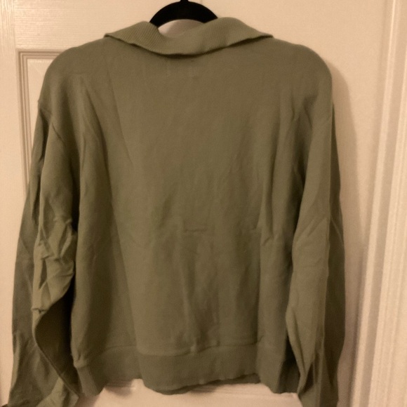 Hurley Women's Size xLarge Easy Oversized Pullover Sweater in Oil Green NWT - Picture 10 of 11